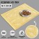 Universal rug for a bowl and a “fish” tray, 30x40 cm, beige