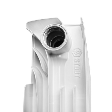 Bimetallic radiator Stout Space 350, 350 x 90 mm, 12 sections-5