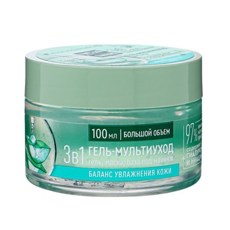 Gift set Pure Line "Daily Care": Washing gel + face gel Multicapa 108375-5