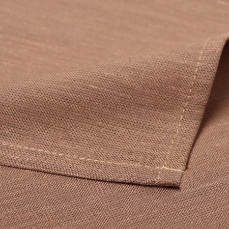A set of napkins with a decorative. Rings Ethel Sand 40x40 cm - 4 pcs, 100% linen-5