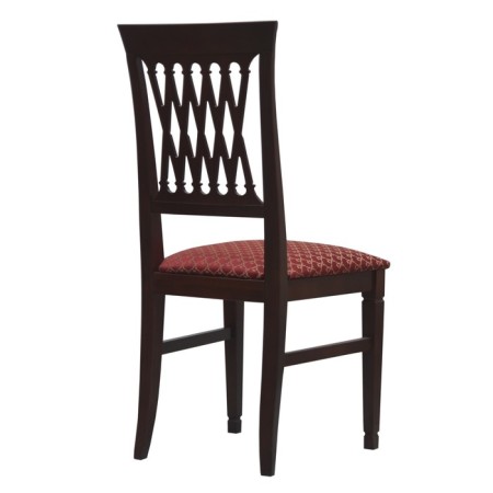 Infinity chair, beech, color color dark nut, fabric 701/4-1