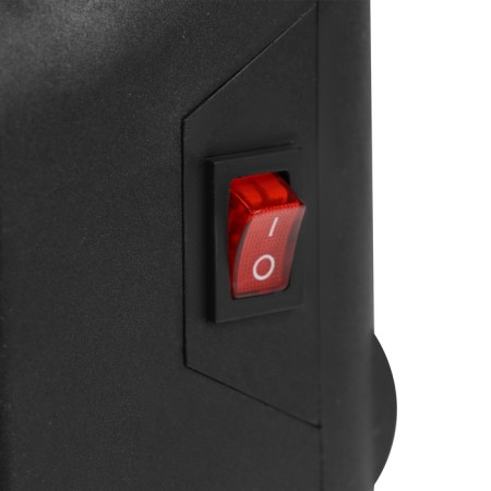 Portable heater Luazon LTO-09, 500W, 23 m², 2 modes, black, Eurovilka-4
