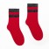 Women's socks, red/black color, rr 23-25 ​​(shoes 36-40)