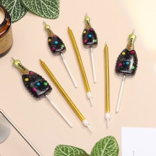 Set of candles for the cake, 7 pcs 