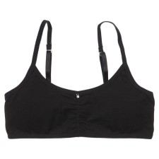 Top knitted for a girl, height 134-140 cm, AA, Black color