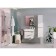 Tumbling under the Aquaton Sky Pro sink, 60 cm, white gloss color