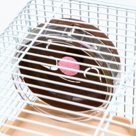 A cage for rodents "Pigger", a three -story with a filling of 31 x 24 x 40 cm, brown-5