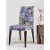 Czech for a chair "year -round flowers", decorative, velor