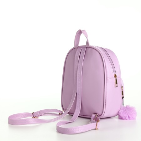 The backpack of the stitch strip, 20*8*23, lightning department, n/pocket, lilac-4