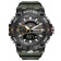 Watch is electronic watch, with an alarm clock, D-5.7 cm, strap L-26 cm, 5 ATM, green strap 974231
