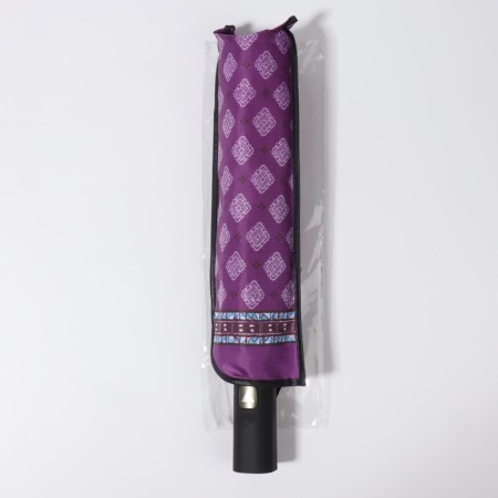 The umbrella semi -automatic "Ornament", Eponge, 3 additions, 8 spokes, r = 48 cm, color mix-4