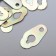 Suspension metal for paintings, bronze photo frames 3.2x1.7 cm