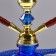 Hookah "Laguna", 33 cm, 2 tubes, blue