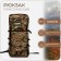 Tourist backpack, 100 l, lightning department, 3 outer pockets, Huntsman, Khaki color