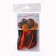 Air ball 12 "" Fun Halloween ", black, orange, set of 5 pcs.