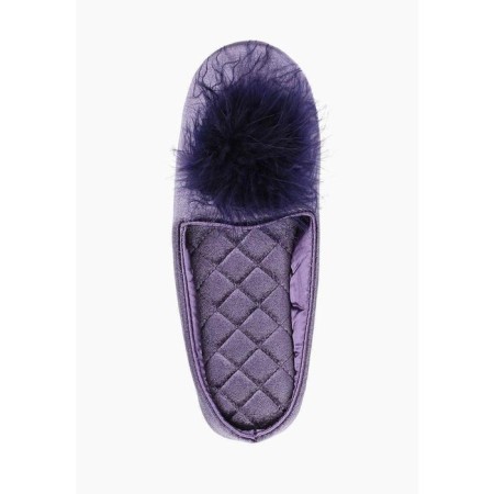 Slippers # 11 women, size 35.5, purple color-2