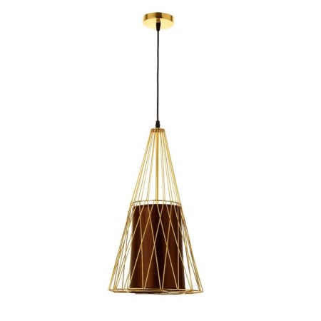Lamp Bayerlux "Wortex" 1x40W E27 gold 27x27x120 cm.-1