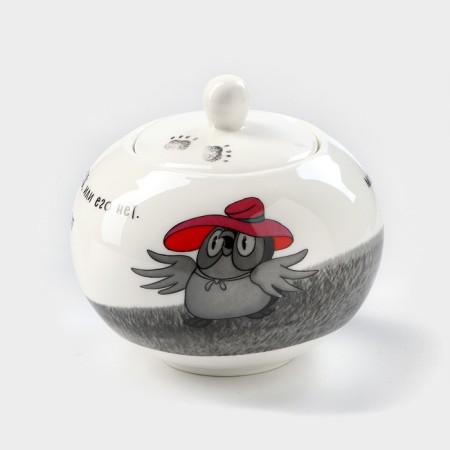 Sugar "Vinnie Puh", 490 ml, porcelain