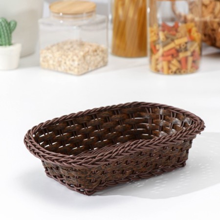 Basket for fruits and bread Daula "Tree", 24 × 17 × 7 cm-1