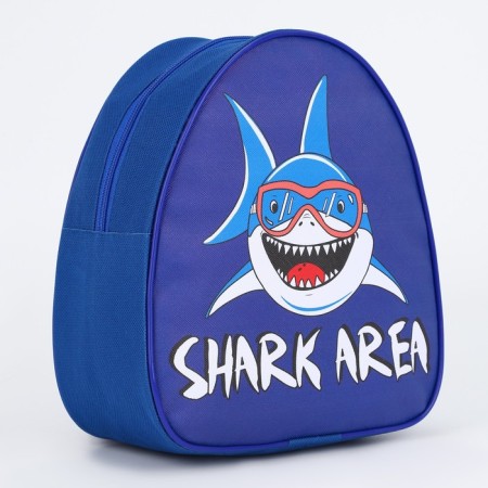 Baby backpack for the boy "Shark Zone", district. 23x20.5 cm-1