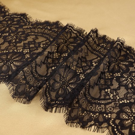 Lace cilia, 215 mm × 3 ± 0.5 m, black color-2