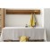 Scandinavian touch beige-gray tablecloth, 170x170 cm