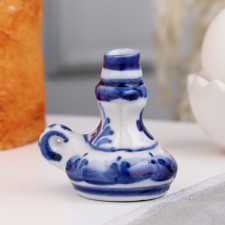 Candlestick, wide with a pen, 6 cm