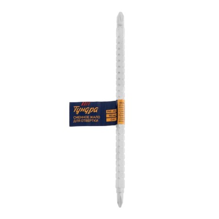 Simple sting for a screwdriver of tundra, CRV, bilateral, PH1 - PH2, 160 mm-5