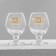 Gift set of glasses for cognac "February 23", 265 ml.