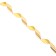 Metallized tape, gold, 2 cm x 45 m