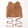 Children's hat minku rr 44-46, brown color