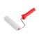 Roller crowbar, foam rubber, 150 mm, handle d = 6 mm, d = 16 mm, 2 spare fur coats