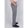 Pants for a boy, height 128 cm, print blue Christmas tree