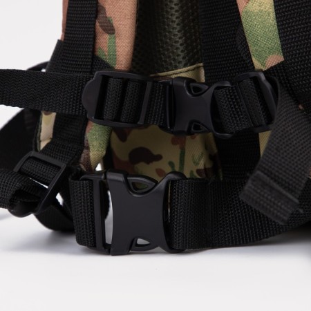 Tactical backpack, TAIF, 30 l, lightning department, external pocket, camouflage color/brown-5