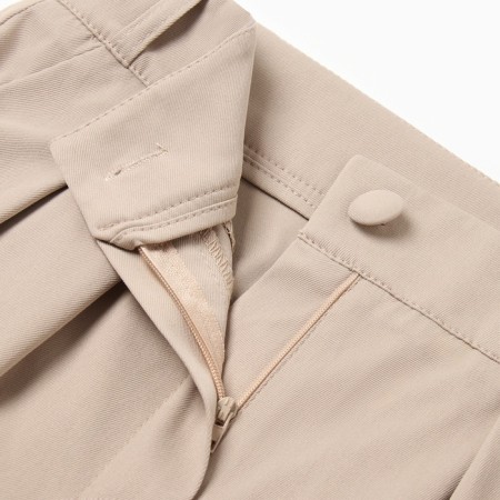 Women's pants Minaku: Safari beige color, rr 48-4