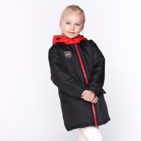 Demician jacket nursery, black color, height 122-128 cm-5