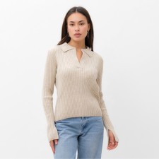 Jumper with V Gorlovina Mist, p. 40-42, beige