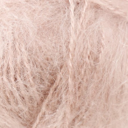Yarn "Mohair Classic" 25% moher, 24% wool, 51% acrylic 200m/100g (67 milk-beige)-2