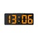 Clock - Electronic desktop an alarm clock with a thermometer, calendar, 15 x 6.3 cm, aaa, USB
