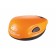 Round -printed Kolop Stamp Mouse R40, diameter 40 mm, orange case.