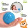 Massage ball Onlytop "Hedgehog", D = 9 cm, Blue Color