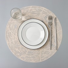 Serving napkin on the table 