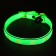 Collar "paws", 28 x 1 cm, Osh 18-24 cm, transparent/white