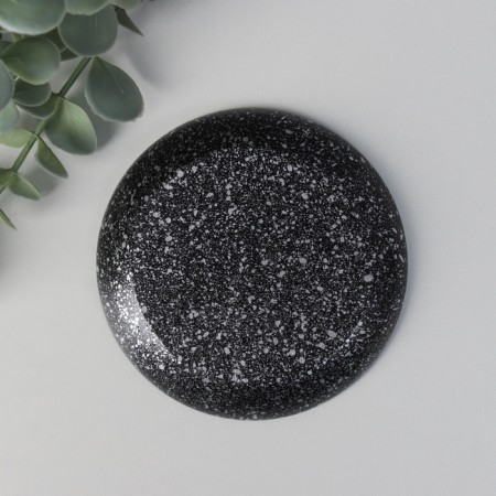 Standing for incense polystone "tree" silver 9.8x9.8x1 cm-2