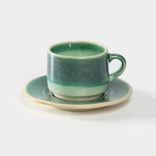 Tea couple Erboso Reattivo: a cup of 200 ml with a saucer d = 15.5 cm