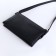 Bag Cross-Bodi with a zipper, black color