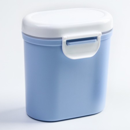 Container for storing baby food, with a spoon, color mix-3