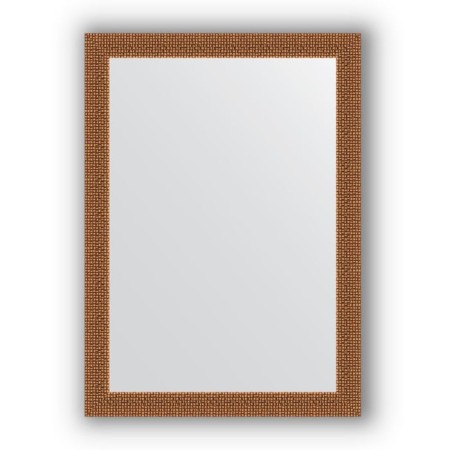 Mirror in the baguette frame - Mosaic copper 46 mm, 51 x 71 cm, evoForm