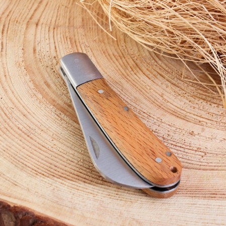 Folding knife "Gammal", blade 76mm/2.5mm, handle of wood-2