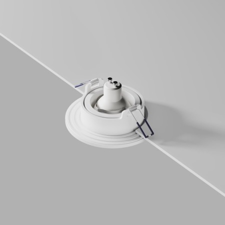 The built-in lamp Technical DL061-GU10-W, GU10, 1x10 W, 85x85x39 mm, white-4